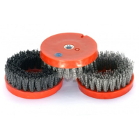 Щётки для брашировки натурального камня Антик Мрамор D100/M14 №80