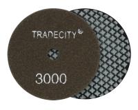 Алмазные гибкие шлифовальные круги Крестик Pads 7-STEP №3000 D100