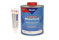 Клей полиэфирный Solido Aurisina (бежево-серый/густой) 1л Tenax